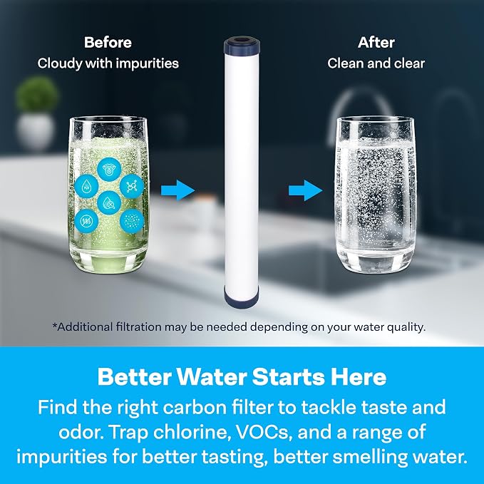 SpiroPure SP-CC1-20 20x2.5 Catalytic Carbon Water Filter Cartridge - Image 9