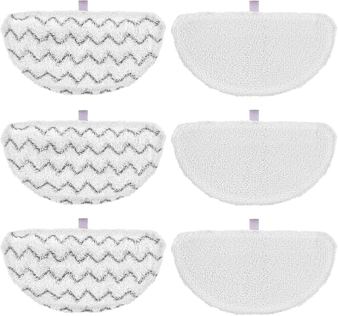 6 Pack 1940 for Bissell Steam Mop Pads for Bissell PowerFresh Steam Mop 1806 by AddtoYourCart