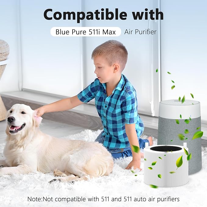 2 Sets 511i Max H13 True HEPA Replacement Filter Compatible - Image 6
