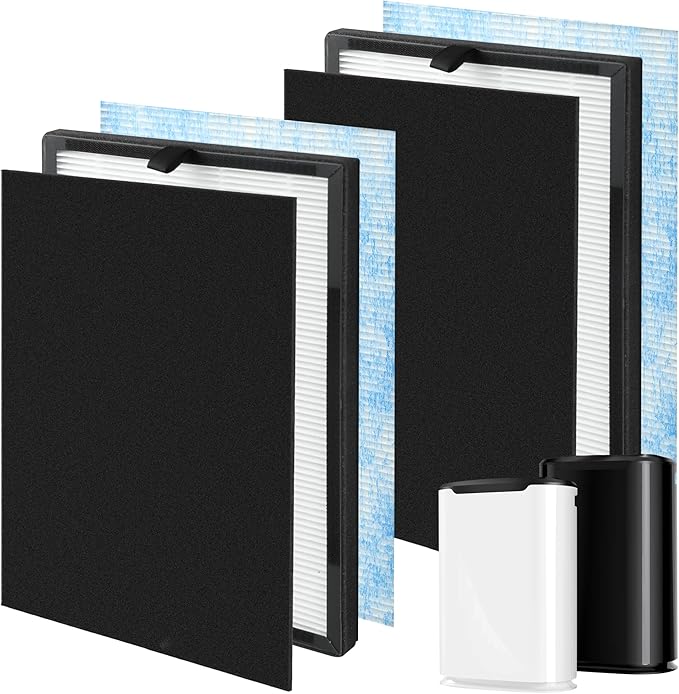 2 Packs Airmax 8L 3-in-1 Blue Ultra-Filter HEPA Filter Compatible by FCFMY