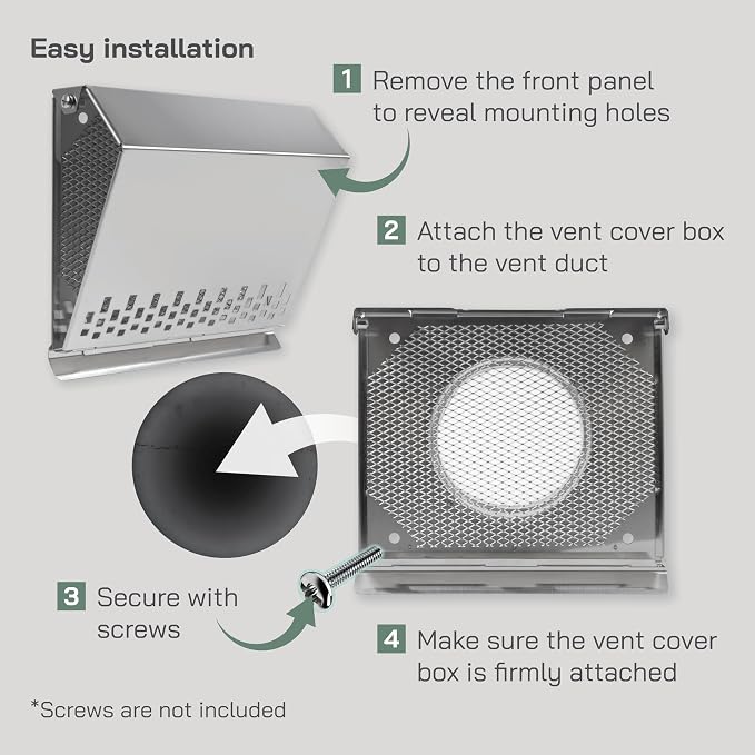 Vent Systems 4" Inch Air Supply Vent Cover - Image 4