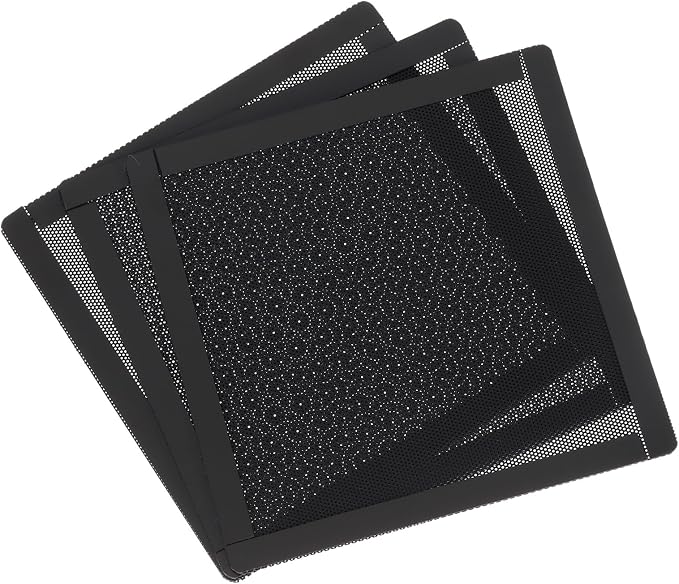 MECCANIXITY 3PCS PC Dust Filter, 150x150mm Magnetic Frame PVC Computer Case by MECCANIXITY
