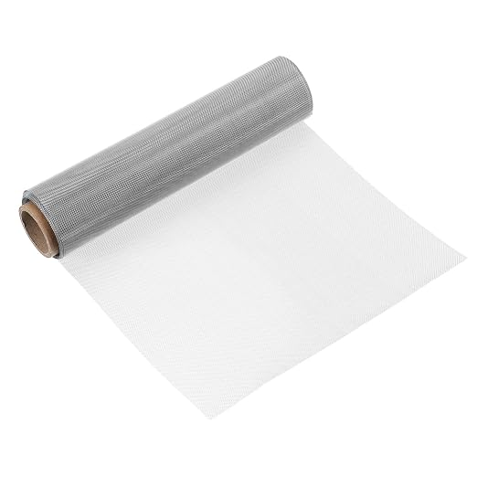 uxcell 100 Mesh 79" x 16" Woven Wire Mesh, 304 Stainless Steel Air Vent Filter - Image 7