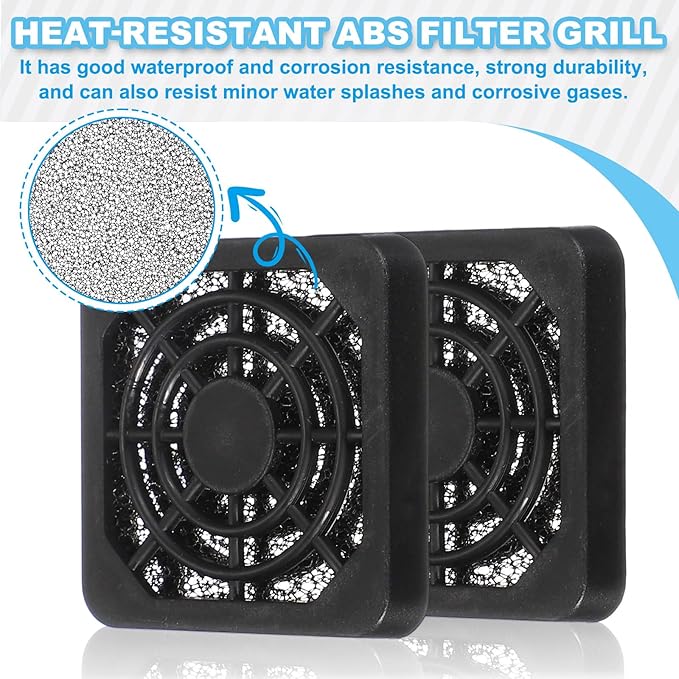 PATIKIL 70mm Fan Filter Grill - Image 4