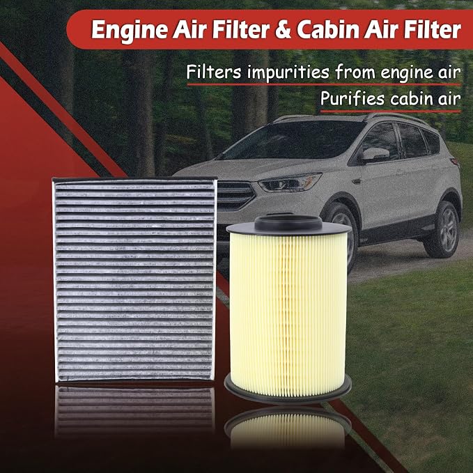 CA11114 Engine Air Filter and CF11920 Cabin Air Filter kit Compatible - Image 2