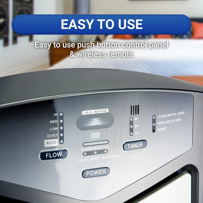 Advanced PureAir Air Shield Air Purifier - Image 6