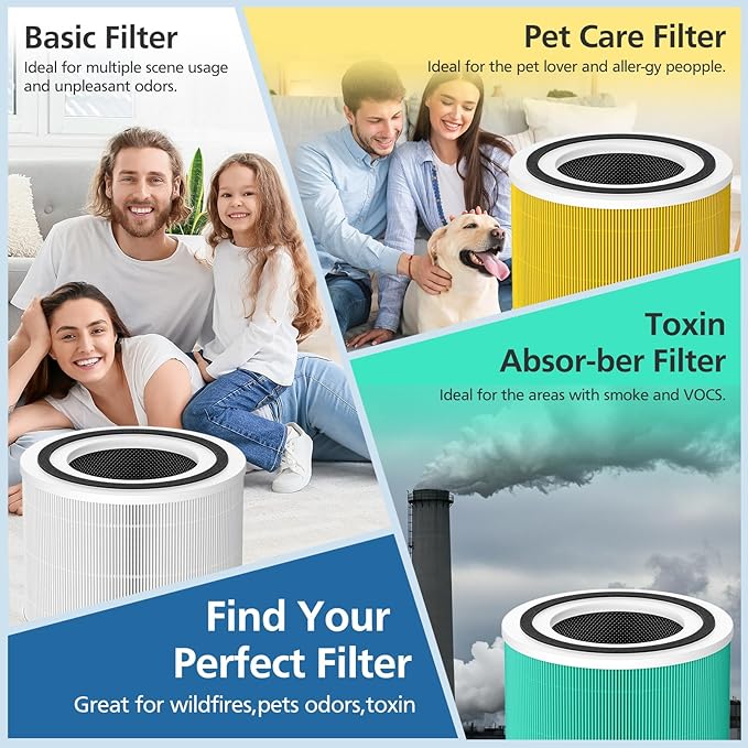 4 Pack 14 Replacement Filter Compatible - Image 2