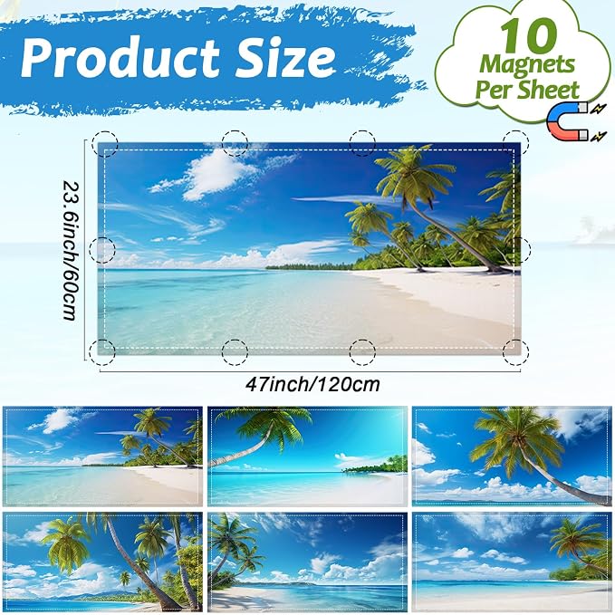 6 Pcs Fluorescent Light Covers - Image 2