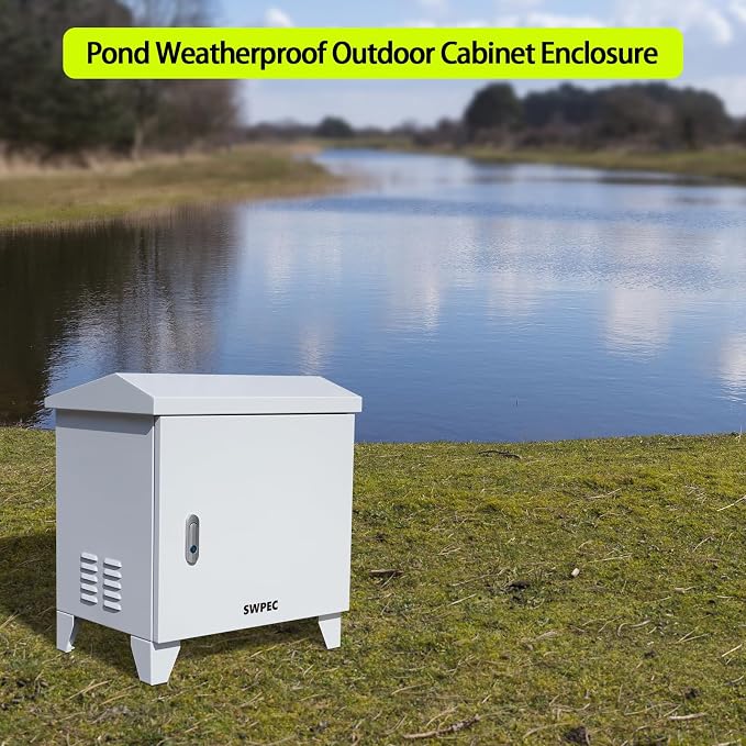 Pond, Water Garden Weatherproof Outdoor Cabinet Enclosure - Image 8