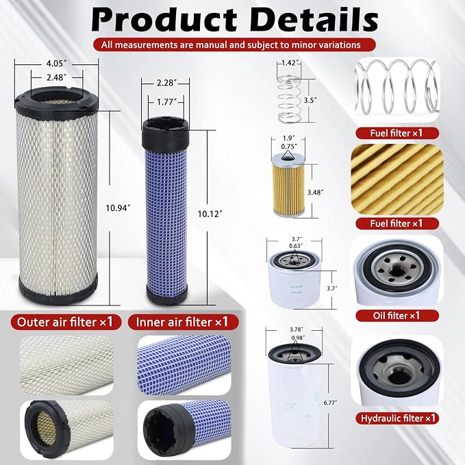 Maintenance Service Filter Kit Compatible - Image 6