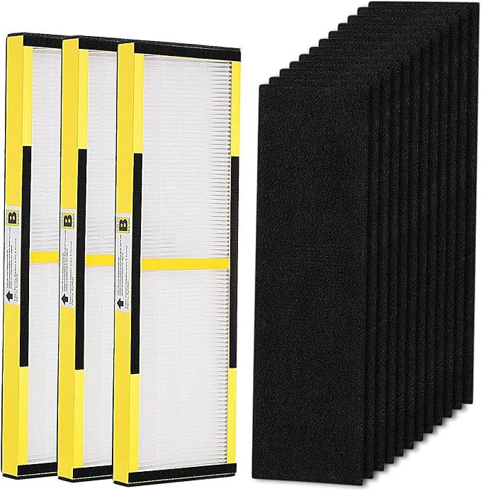 3 Pack FLT4825 True HEPA Filter B Replacement by isinlive