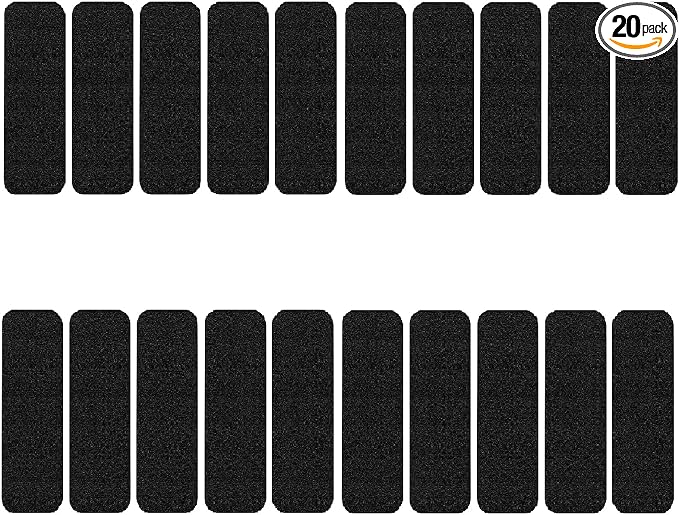 20 Pack Ceiling Fan Filters for Blades, Activated Coconut Carbon Fan Filter for by Unknown