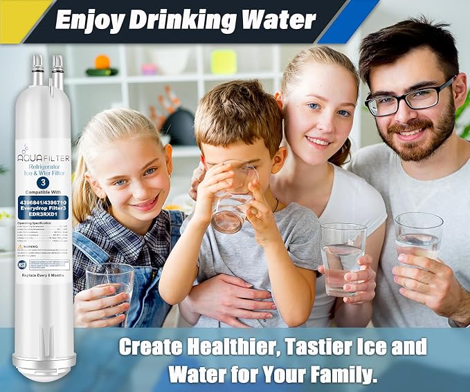 FILTER3 4396841 Refrigerator Water Filter Replacement Compatible - Image 7