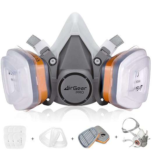 AirGearPro M-500 Reusable Respirator Mask by Airgearpro