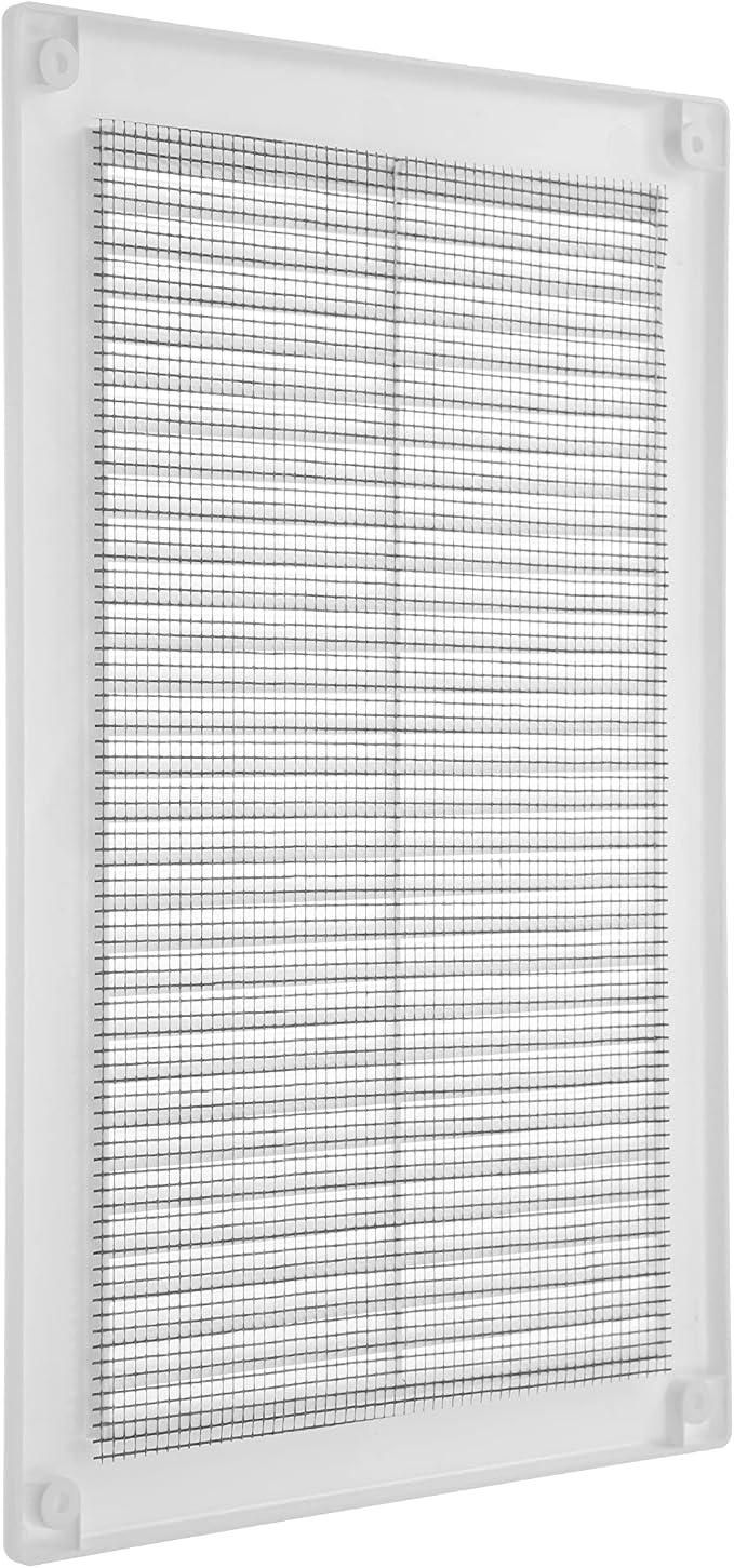 Vent Systems 6" x 10" White Plastic Soffit Vent Cover – Durable Flat - Image 8