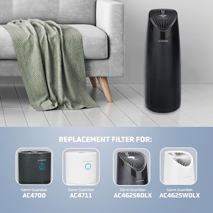 GermGuardian Filter M HEPA Pure Genuine Air Purifier Replacement Filter - Image 2