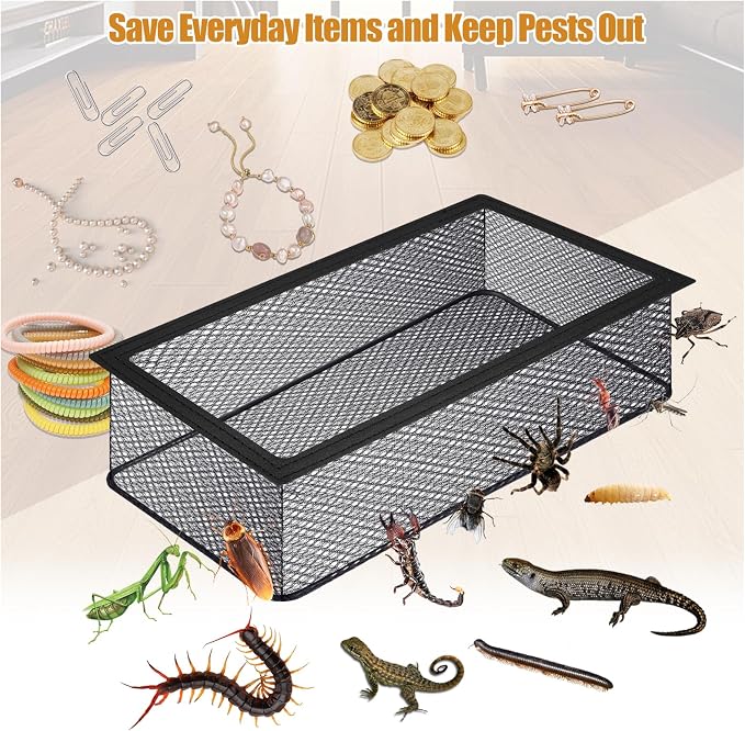 Floor Register Trap 4 x 10 Inch, Upgraded Floor Vent Filter Net Catches Toys - Image 5