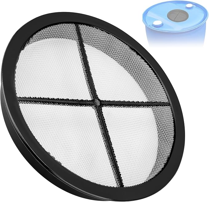 Rain Barrel Screen for Rain Barrel, 6 Inch Rain Barrel Cover for Rain Water by Unknown