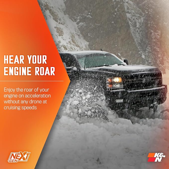 K&N NextGen Cold Air Intake System: High-Flow Cotton Filter: Compatible - Image 10