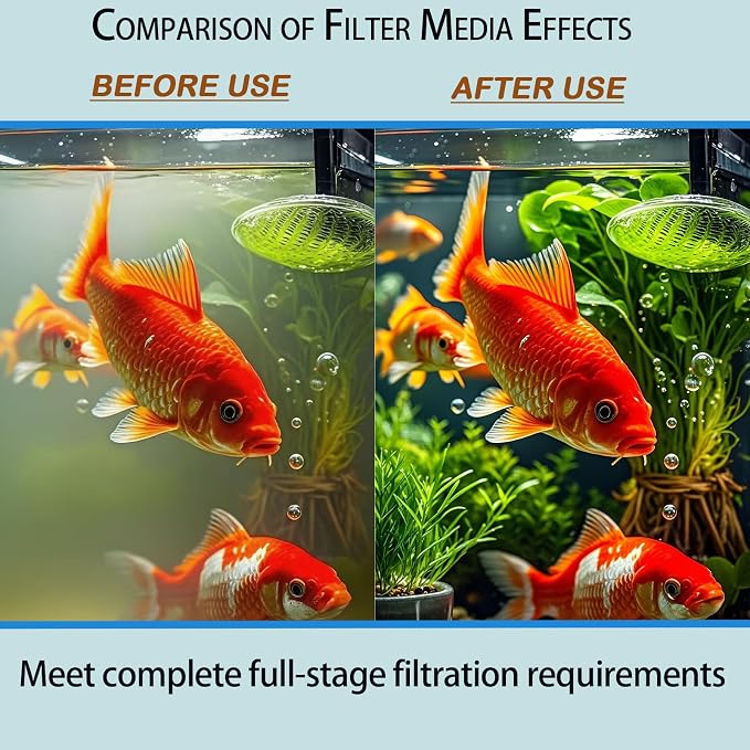 42 Pack Filter Media Kit for Fluval 406/407 Canister Filters - Image 3