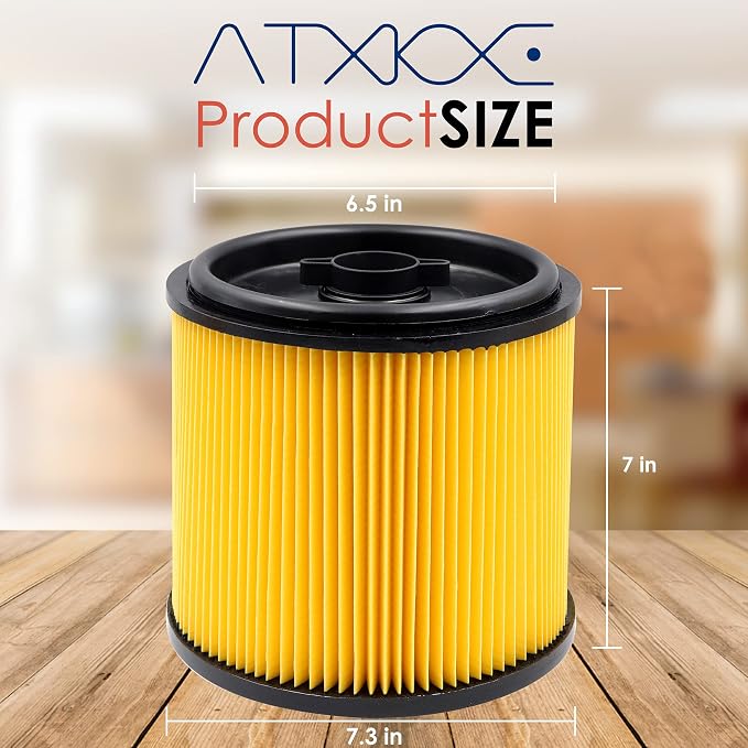 VCFS Replacement Filter for Vacmaster 5-16 Gallon Standard Cartidge Filter and - Image 2
