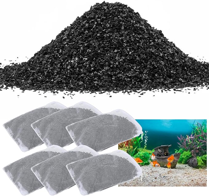 6Pack Aquarium Activated Carbon Bags Fit by Unknown