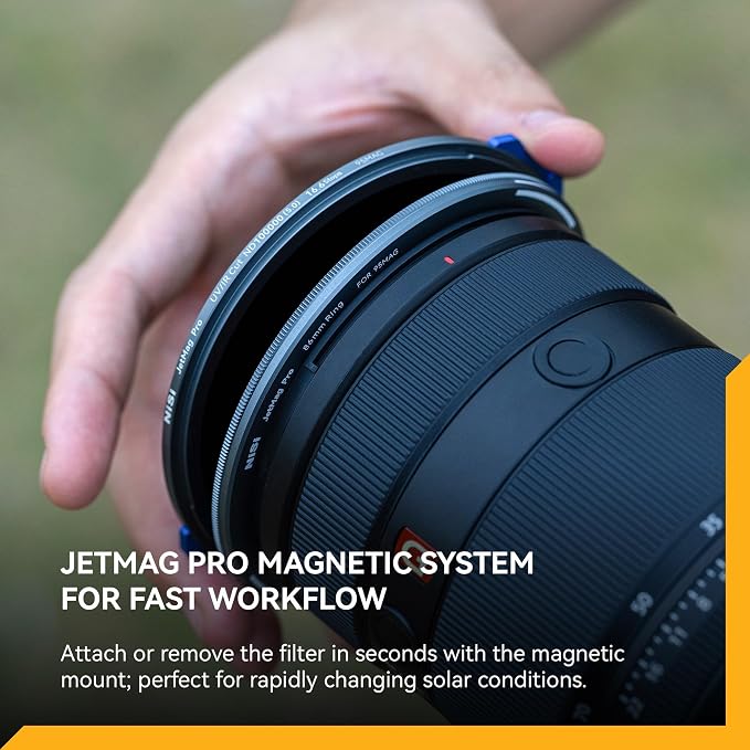 NiSi - JetMag Pro 82MAG UV/IR Cut ND100000, Magnetic 16.6-Stop Neutral Density - Image 3
