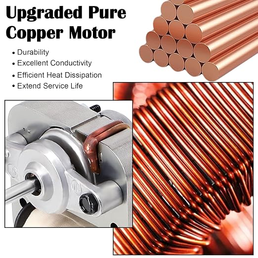 BP27 Fan Motor Replacement for Nutone Broan Model 678, S97012038 for Broan - Image 4