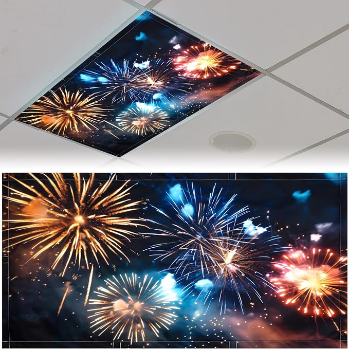 Patelai 4 x 2 Feet Fabric Fluorescent Light Cover by Patelai