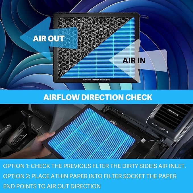 Cabin Air Filter, for Jeep, Dodge & Fiat Models, 2017-2025 Compass, 2015-2023 - Image 7