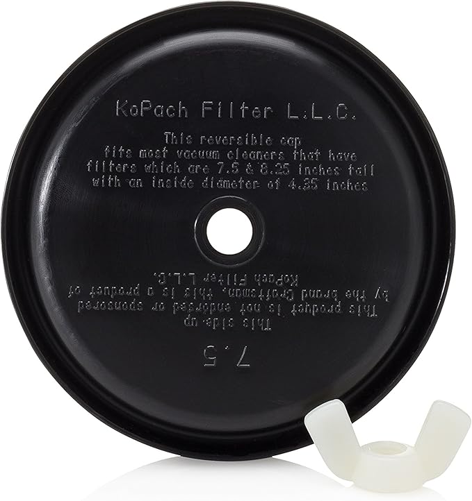 Replacement Filter Cap for Craftsman and Ridgid Vacuums by Kopach+Filter