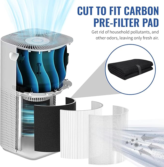 CFS - Universal Cut to Fit Carbon Pre-Filter Pad Roll - Image 5