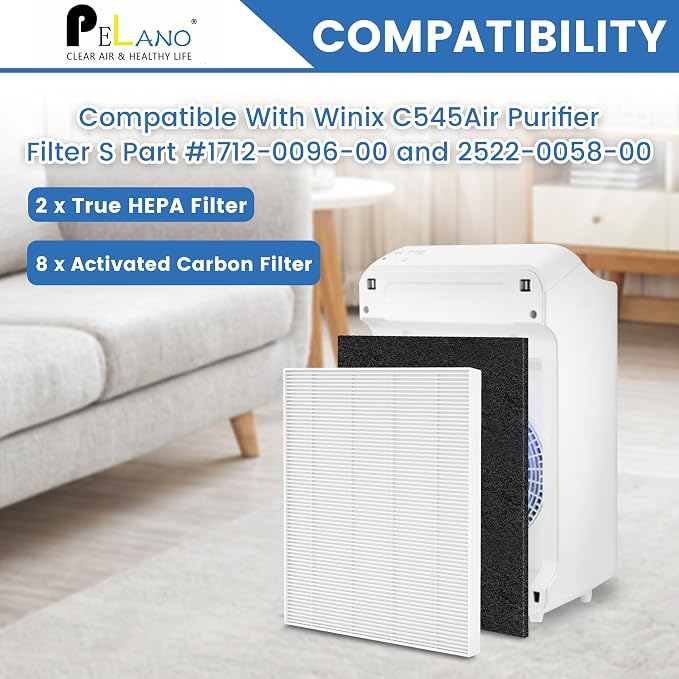 C545 True HEPA Replacement Filter S Compatible - Image 2