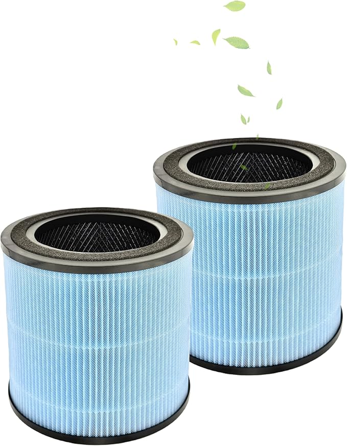 2 Pack AP0601 Compatible with AIRTOK Air Puri-fier Replacement Filter, 4-in-1 by Unknown