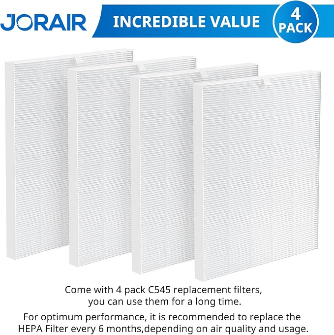 4 Pack C545 Replacement Filter S Compatible - Image 8