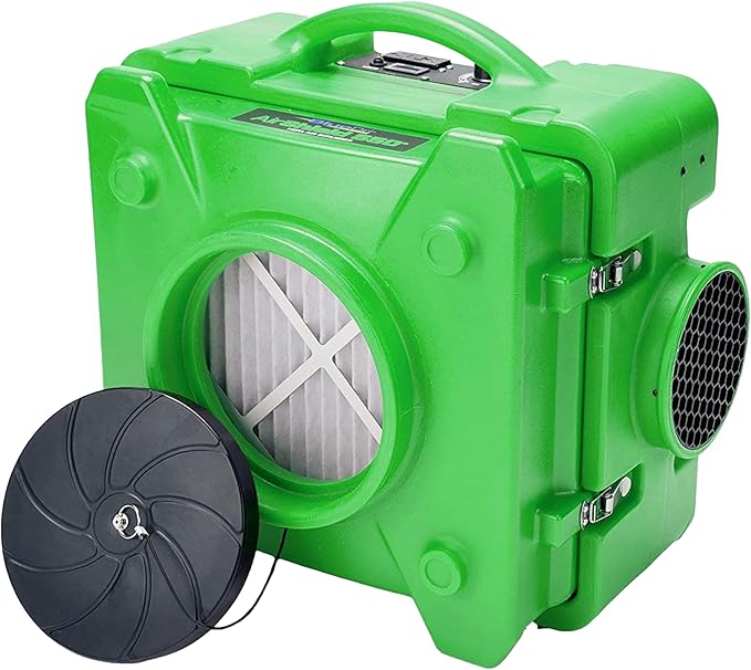 BlueDri Air Shield 550 HEPA Air Scrubber, Water Damage Restoration Equipment by BlueDri
