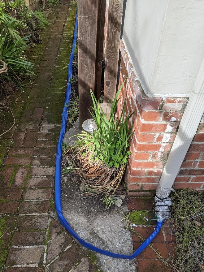 2-1/2 in x 50 ft Pool Backwash Hose Heavy Duty Drain Discharge Double PVC Lay - Image 6