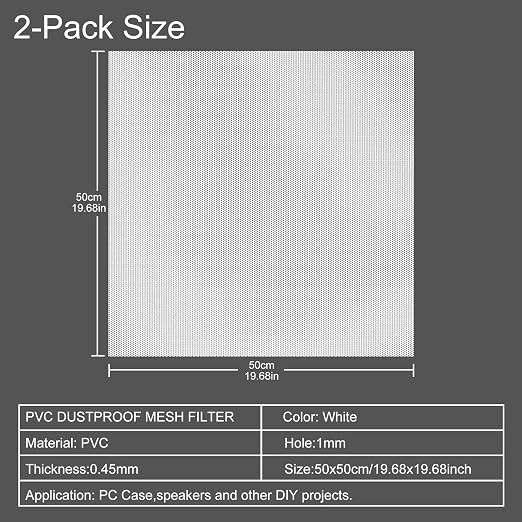 Magnetic PVC Dustproof Filter Cover - Image 6