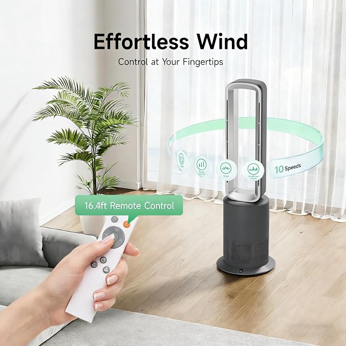 TP09Pro Bladeless Tower Fan - Image 8