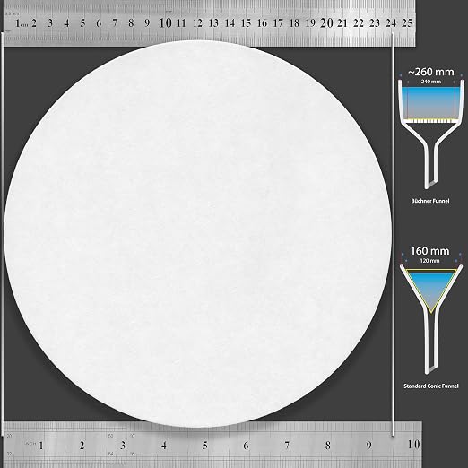 Filter Paper 24cm Lab Qualitative Filter Paper - Image 3