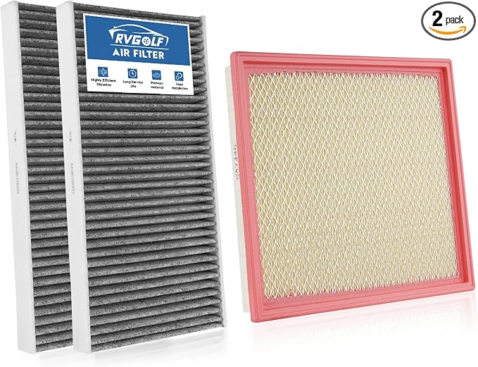 1×Engine+2×Cabin Air Filters Fit by RVgolf