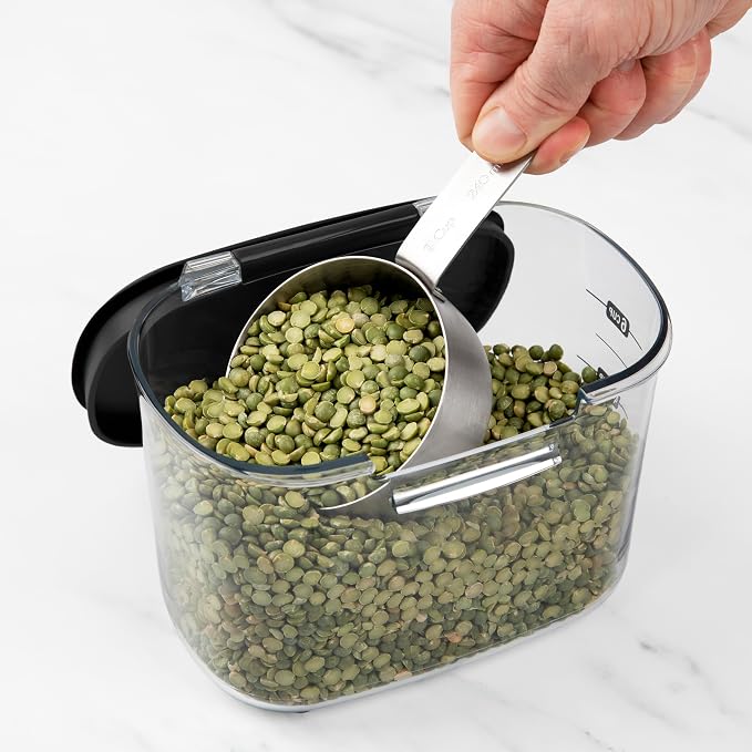 ProKeeper+ Airtight Food Storage Container Set – Clear Plastic Flour and Sugar - Image 5