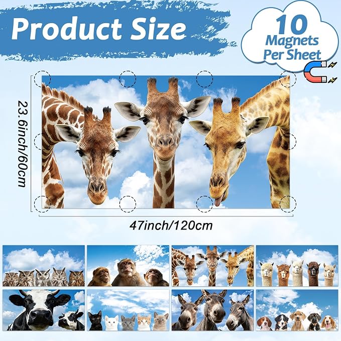 Wiooffen 8Pcs Fluorescent Light Covers - Image 2