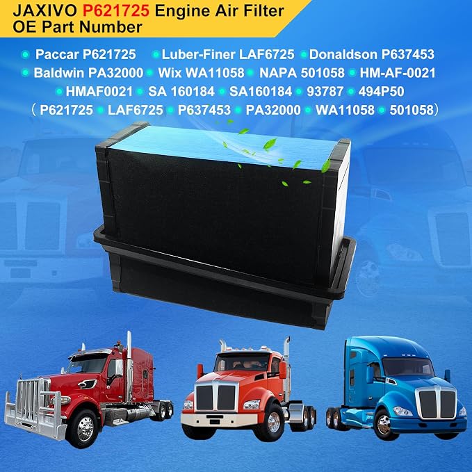 P621725 Engine Air Filter for 15-20 T680 T880, 15-20 Peterbilt 567 579 - Image 4
