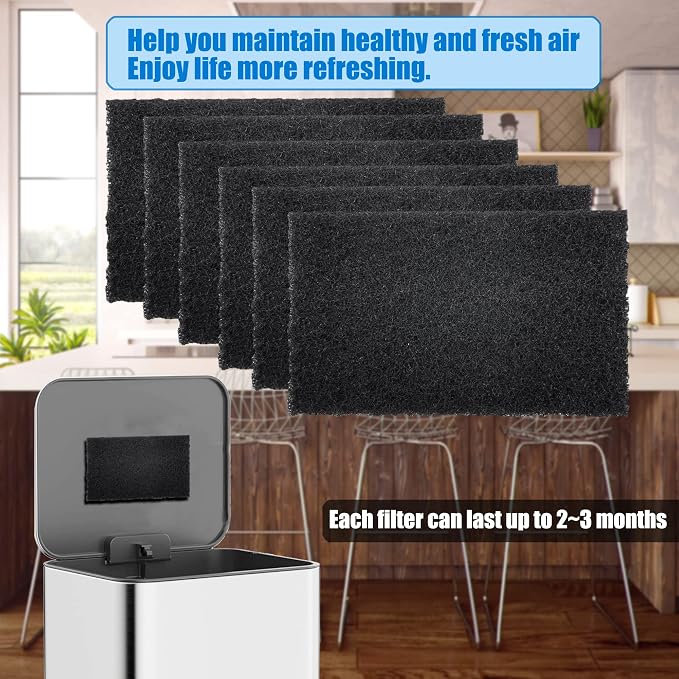 Universal Compost bin Carbon Odor Filter, Activated Odor Control Charcoal Filter - Image 6