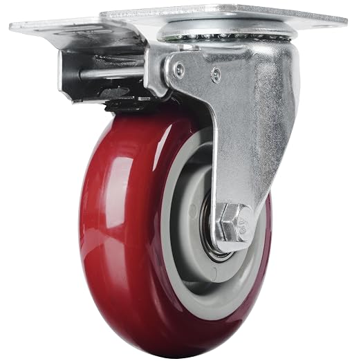 Finnhomy 4 Inch Caster Wheels Set of 4 - Image 6