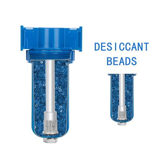 NANPU Zinc Alloy Desiccant Dryer, Compressed Air in Line Filter, Moisture Water - Image 4