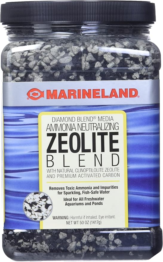 Marineland Diamond Blend 50 Ounces, Ammonia-Neutralizing Zeolite And Carbon by Marineland