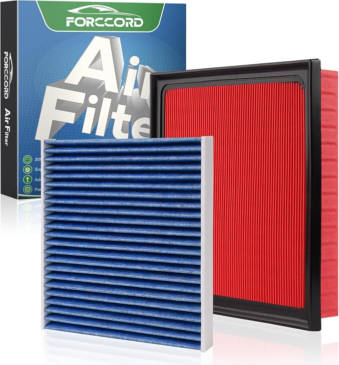 Engine & Cabin Air Filter Fits for Toyota RAV4 2019 2020 2021 2022 2023 2024 by Forccord
