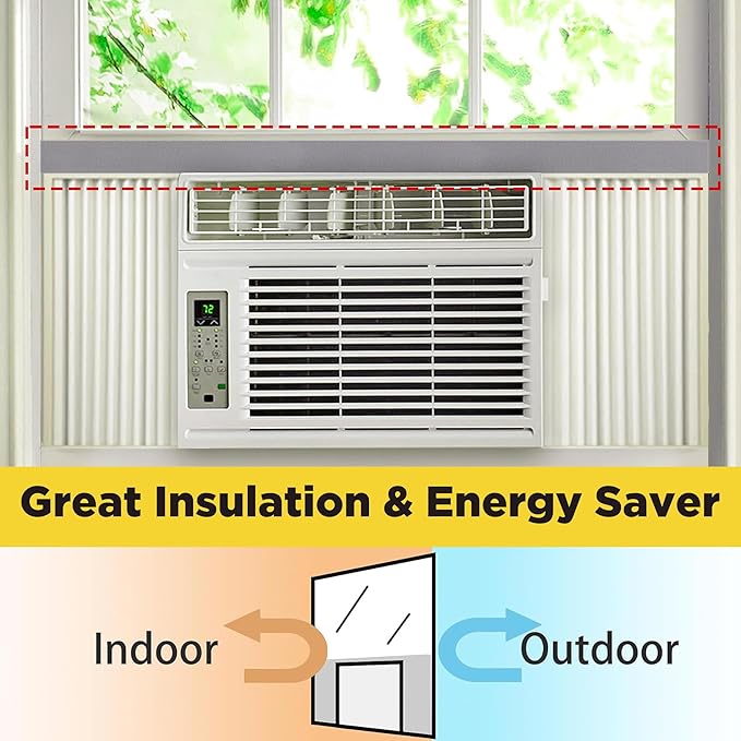 moonoom 3 Pcs Foam Air Conditioner Weatherseal Tape-2''x1''x6.5ft Air - Image 6